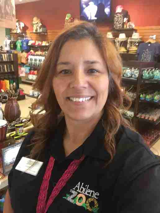 Linda Camacho, manager for the Abilene Zoo’s gift shop, said she expects giraffe plush, shirts, globes and frames will sell well due to a new giraffe exhibit.