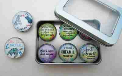 Urban Charm Announces New Products – Stainless Steel and Glass Magnets
